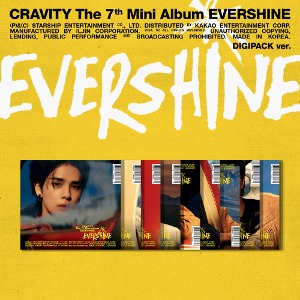 CRAVITY (크래비티) - The 7th Mini Album [EVERSHINE] (DIGIPACK ver.) [세트/앨범9종]