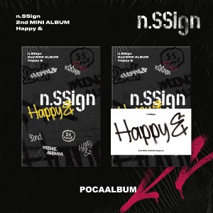 n.SSign (엔싸인) - 2nd MINI ALBUM [Happy &amp;] (POCAALBUM)