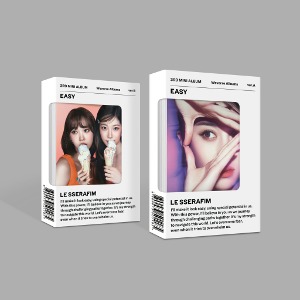 르세라핌 (LE SSERAFIM) - 3rd Mini Album [EASY] (Weverse Albums ver.)  [앨범2종 중 랜덤1종]