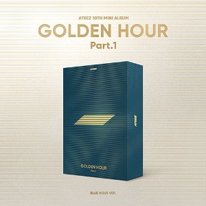 에이티즈 (ATEEZ) - 10th Mini Album [GOLDEN HOUR : Part.1] (BLUE HOUR VER.)